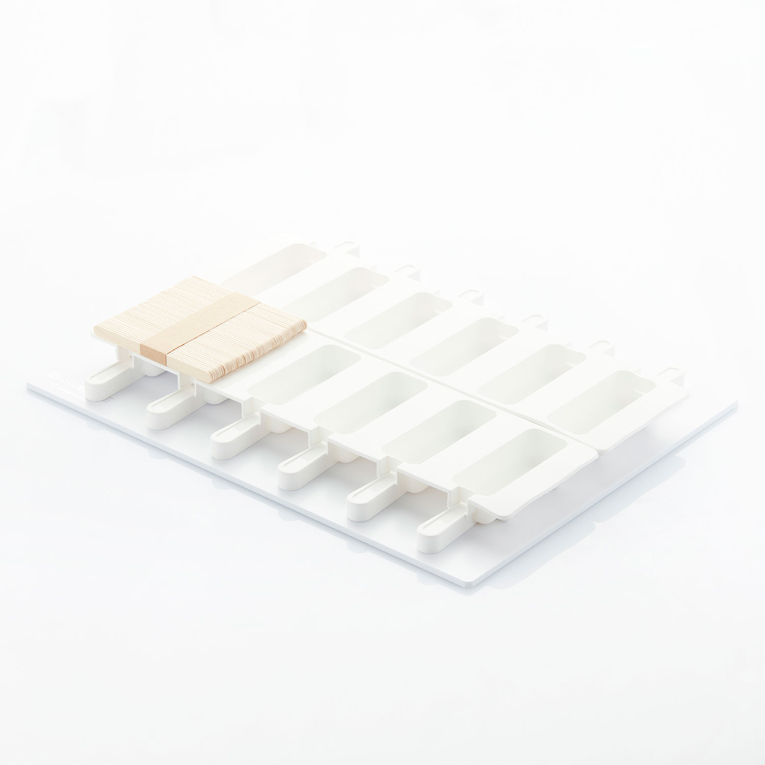 Martellato Brick Silicone Ice Cream Mold 12 pcs 390x146x27 mm - Martellato 104002 2
