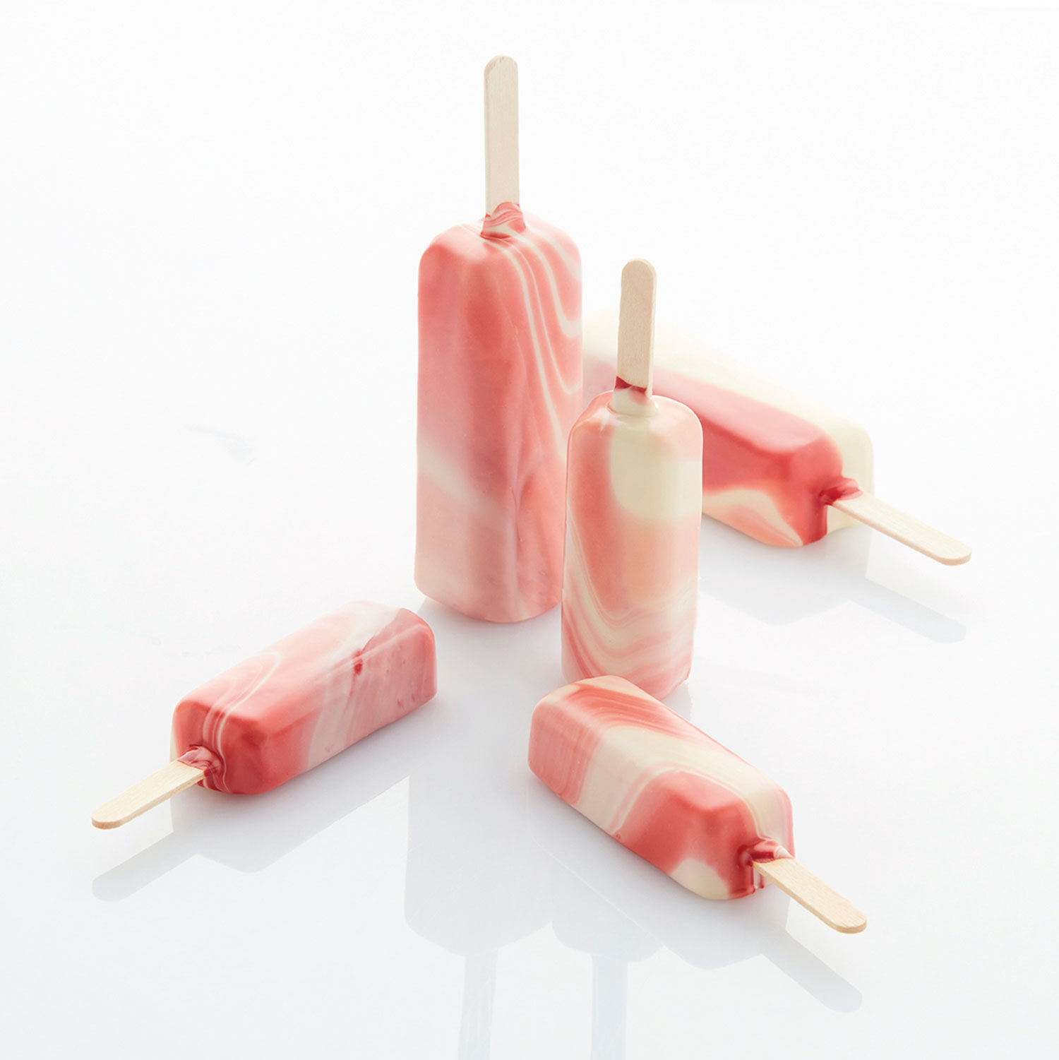 Martellato Brick Silicone Ice Cream Mold 12 pcs 390x146x27 mm - Martellato 104002 4