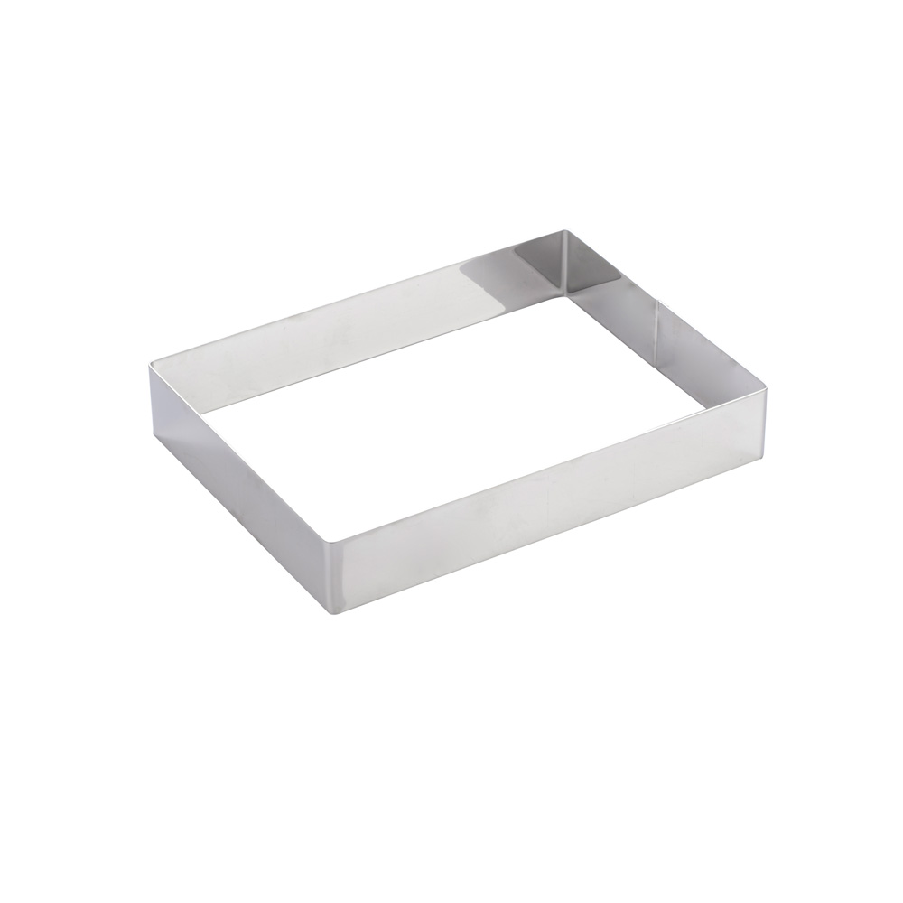 Martellato Rectangular Stainless Steel Baking & Freezing Frame 302x222x50 mm - Martellato 11H5L30