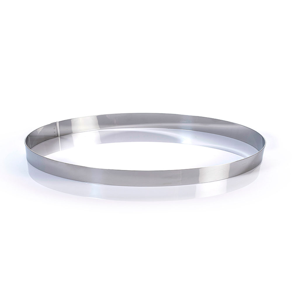 Martellato Round Cake Ring Ø220x20 mm Stainless Steel - Martellato 1H2X22