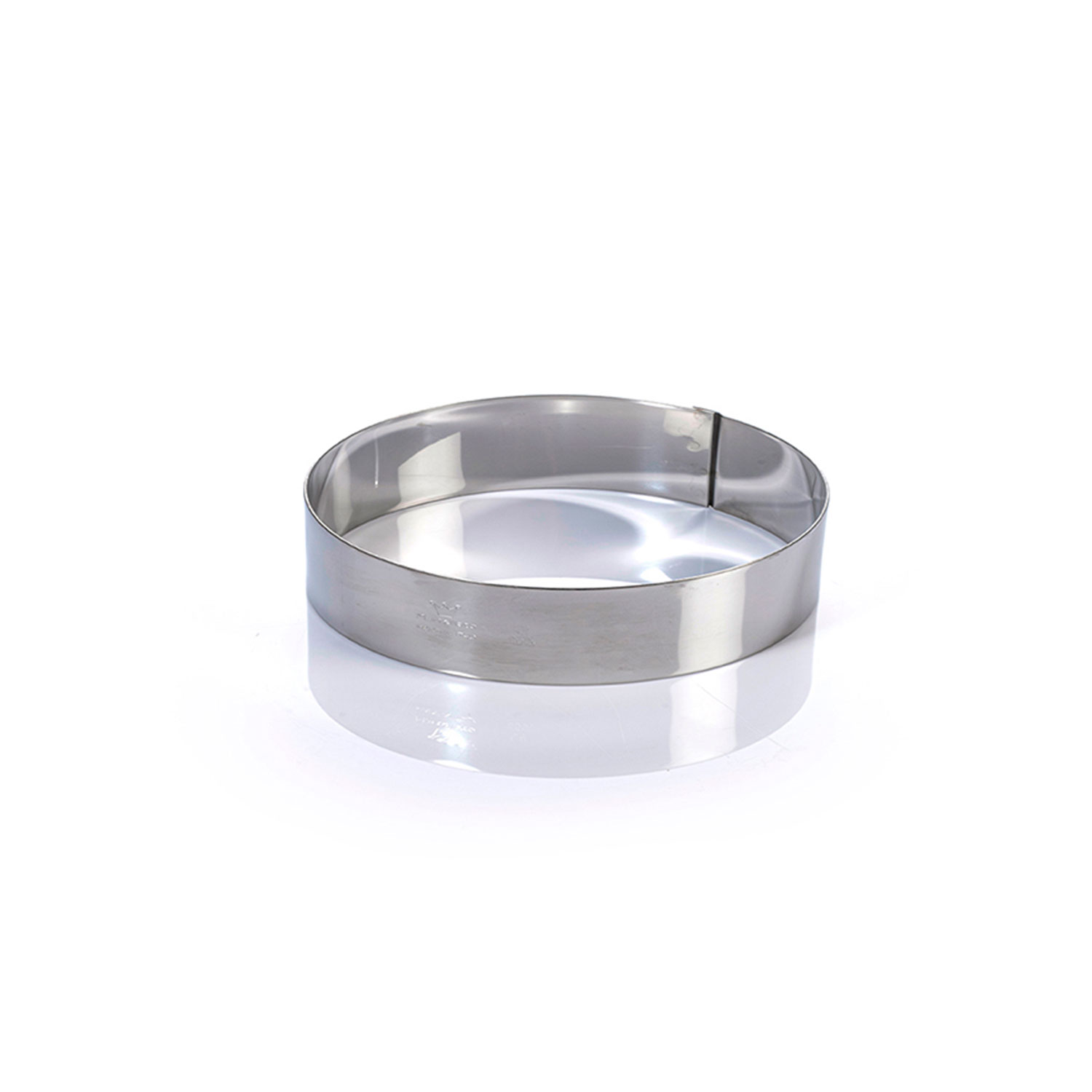 Martellato Round Cake Ring Ø140x35 mm Stainless Steel - Martellato 1H35X14