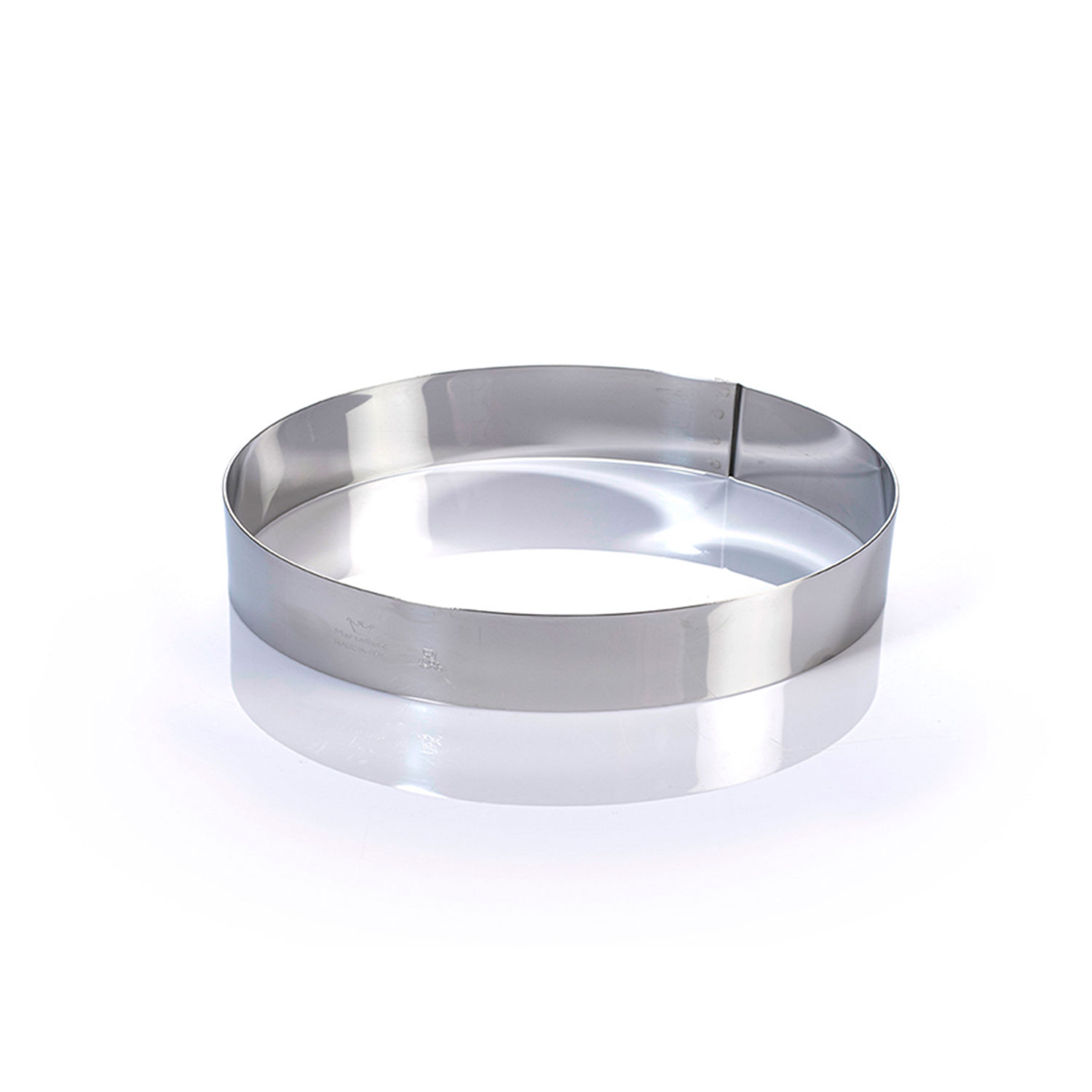 Martellato Round Cake Ring Ø180x35 mm Stainless Steel - Martellato 1H35X18