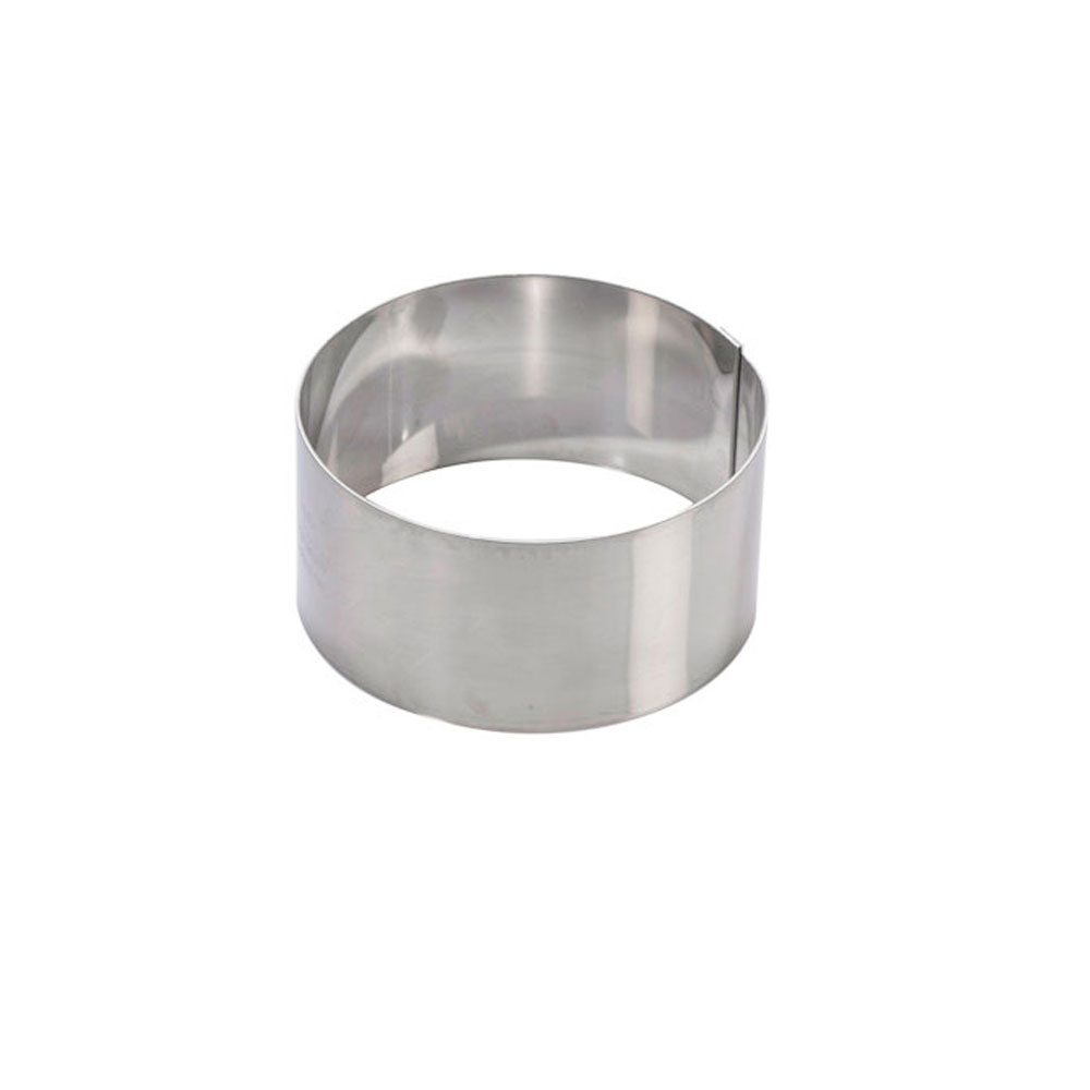 Martellato Round Cake Ring Ø100x50 mm Stainless Steel - Martellato 1H5X10