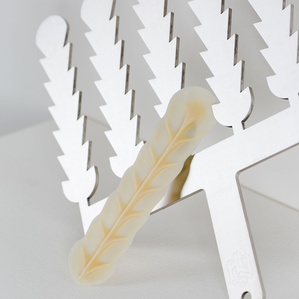 Martellato Petal Eclair Stainless Steel Chocolate Comb 250 x 240 mm 2