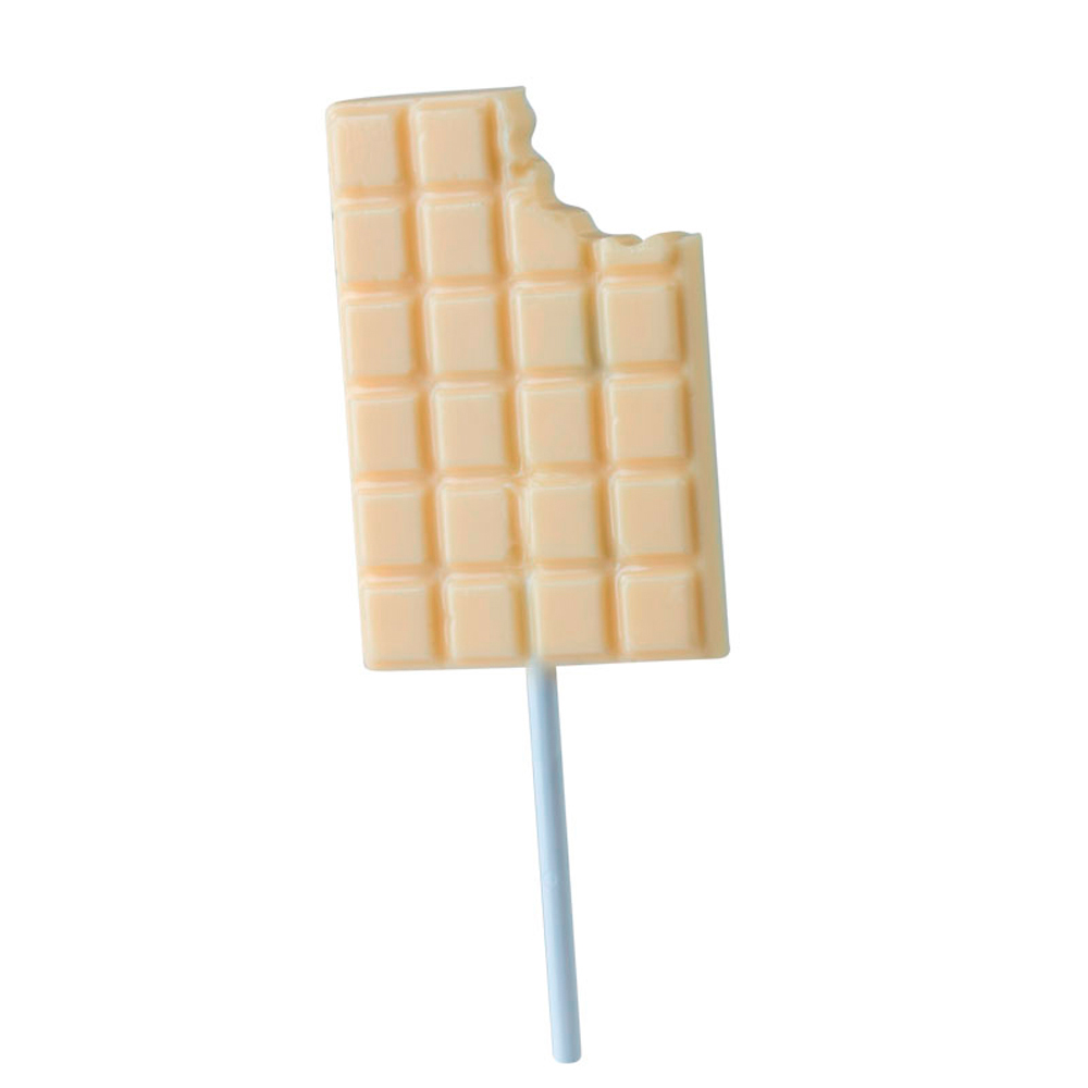 Martellato Rectangular Lollipop Mold 8 pcs 50x75x9 mm - Martellato 20L003