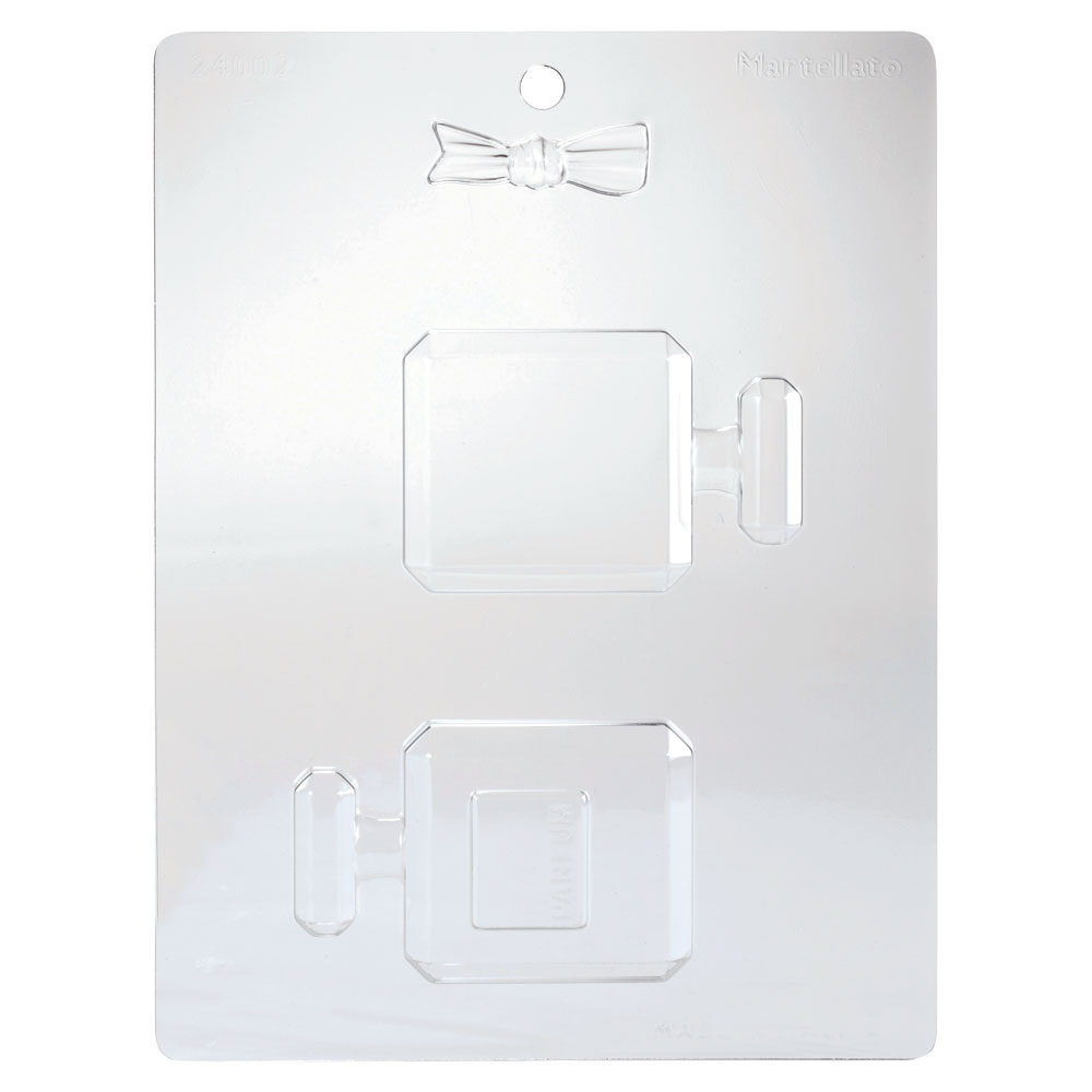 Eau de Chocolat Mold 60x31x92 mm, 4 pcs - Martellato 20PA01