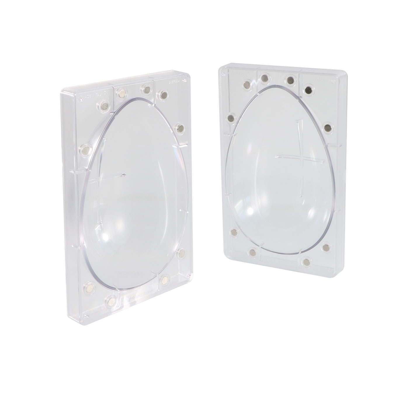 Martellato Egg 23 Transparent 3D Mould Ø160 x H230 mm 3