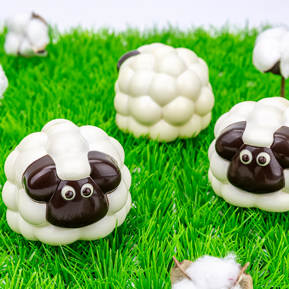 Martellato Martellato Fluffy 3D Sheep Chocolate Mould Pack of 2 2
