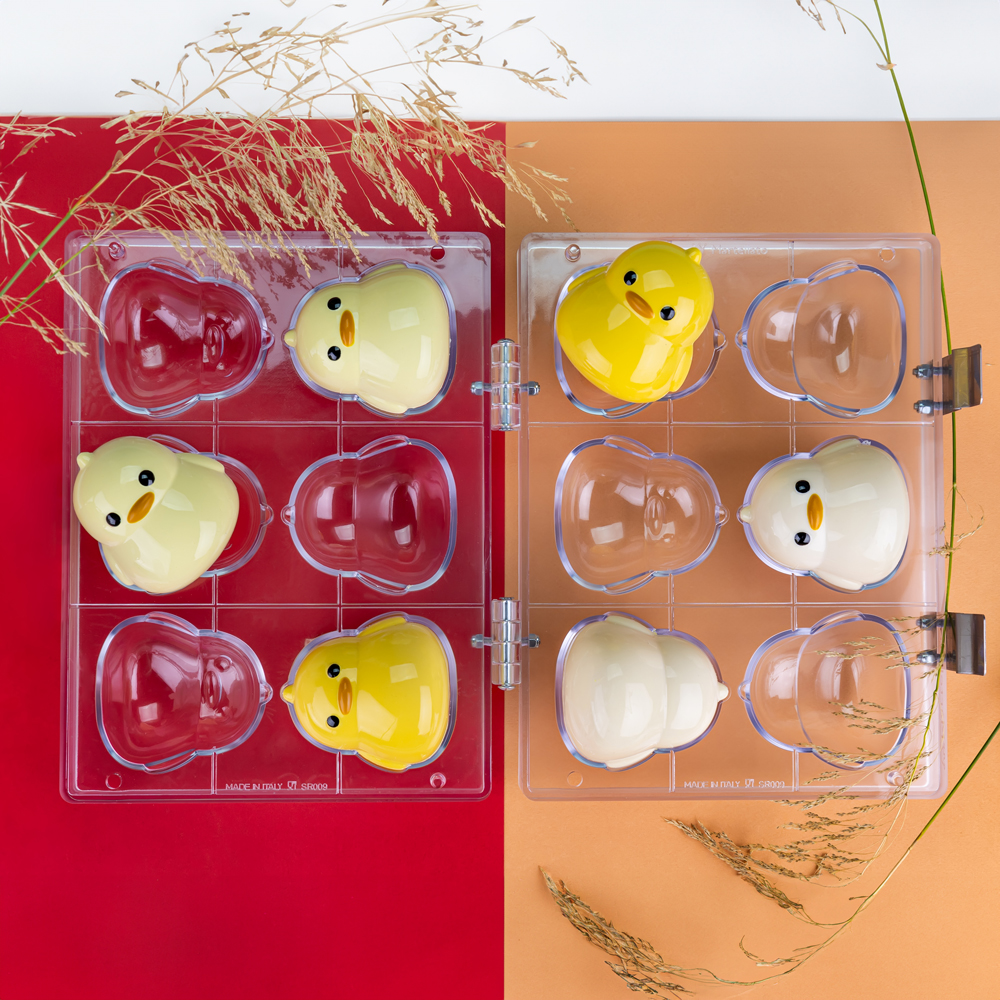 Martellato Martellato Charlie 3D Chocolate Chick Mould, Pack of 2 2