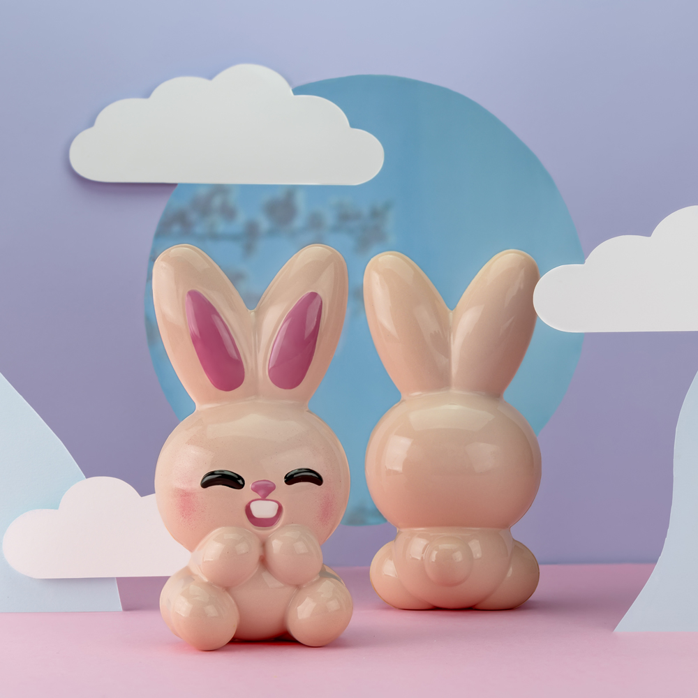 Martellato Martellato Minou 3D Chocolate Bunny Mould, 2-Pack 2