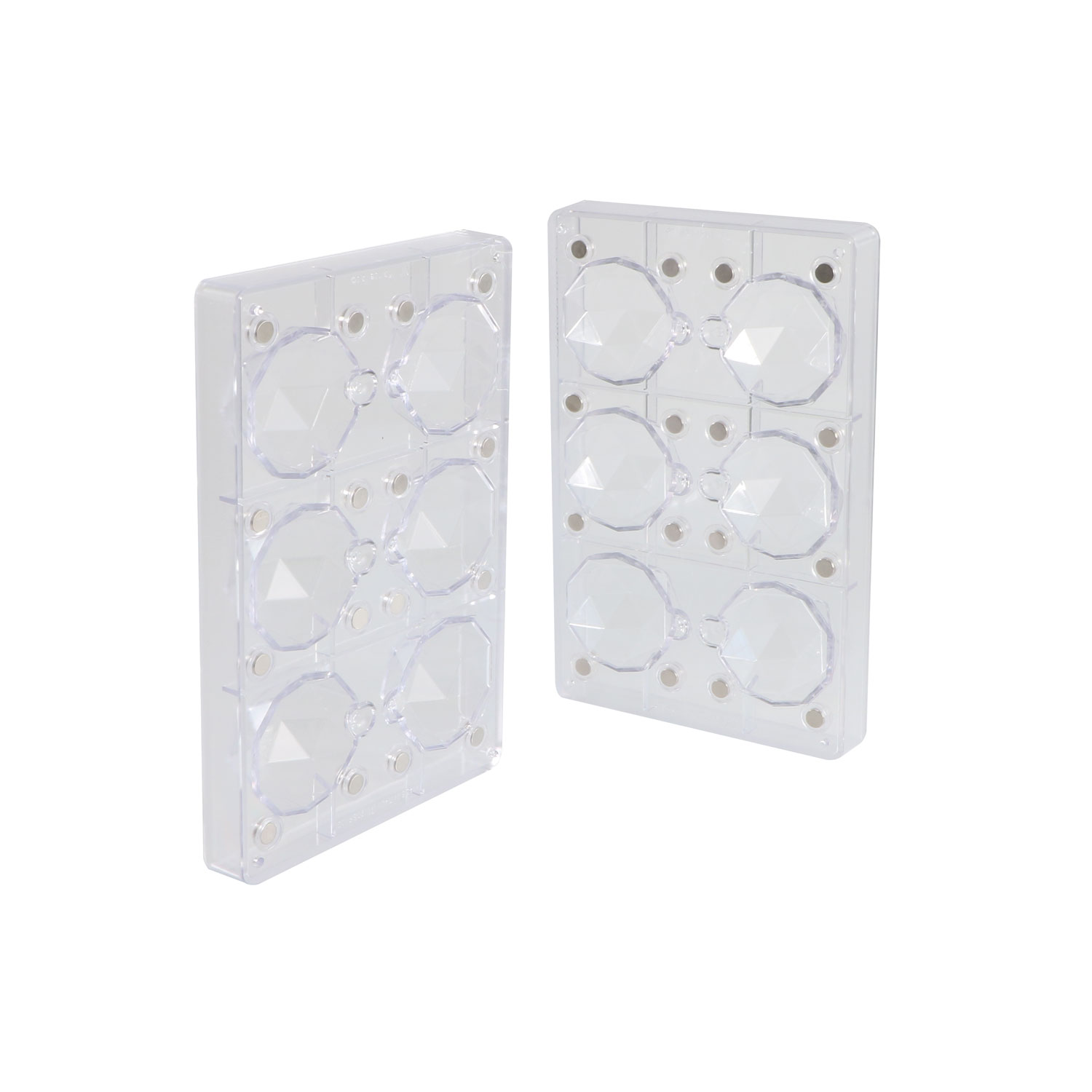 Martellato Diamond Baubles 3D Chocolate Mould Ø62 mm 2