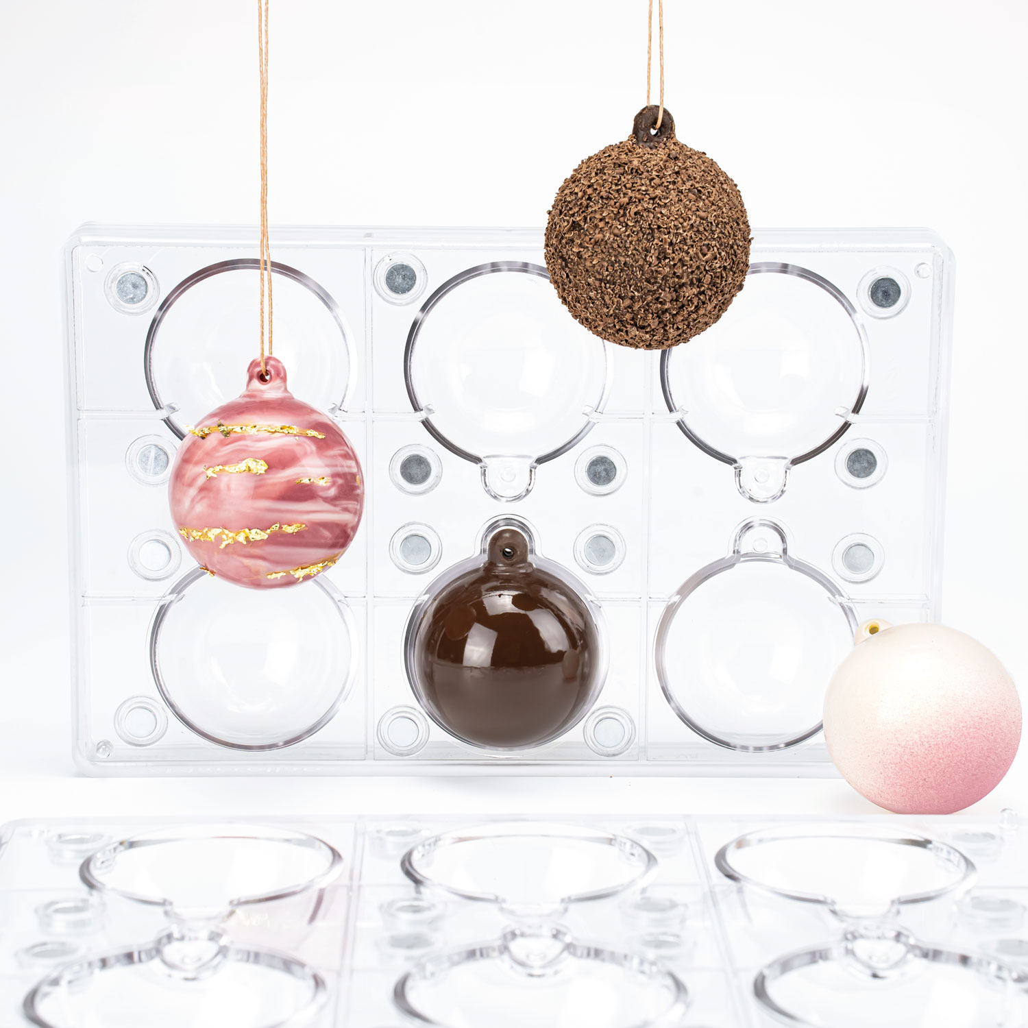 Martellato Martellato Classic Baubles 3D Mould Ø60 mm 2
