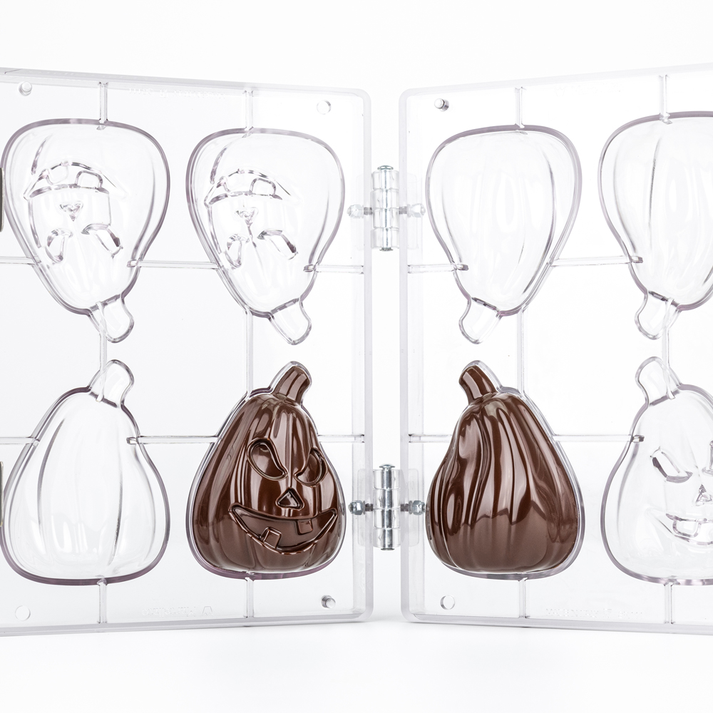 Martellato Bob 3D Chocolate Pumpkin Mould Set, 2 pcs 2