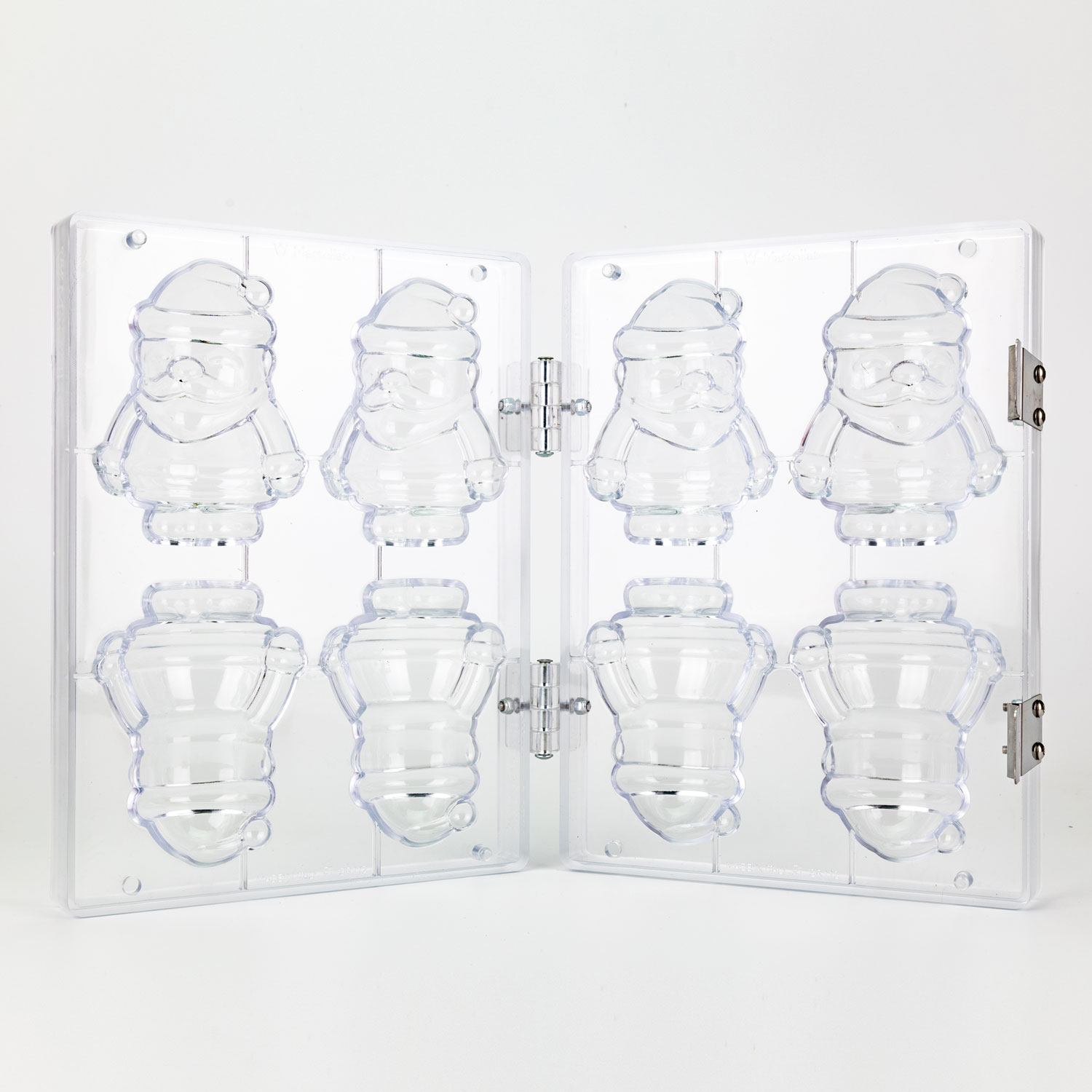Martellato Martellato Klaus 3D Santa Chocolate Moulds, Pack of 2 4
