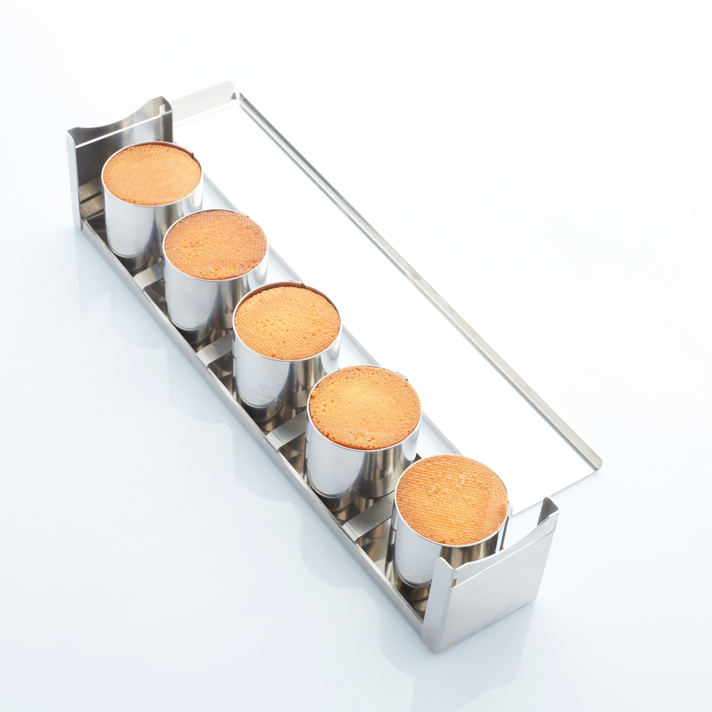 Martellato Martellato Mini Cylinder 5 Stainless Steel Mould Ø60 mm 3