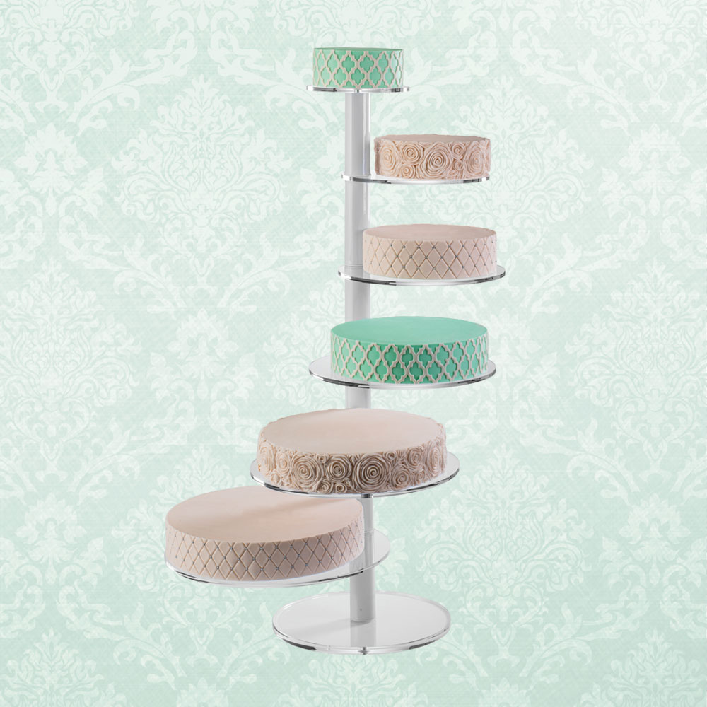 Martellato Martellato Elegant 7-Level Plexiglass Cake Stand 105.5 cm 3