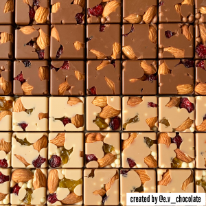 Martellato Square Flat Chocolate Mould ChocoFill Polycarbonate 24 pcs 33x33x14 mm - Martellato 21GU009 3