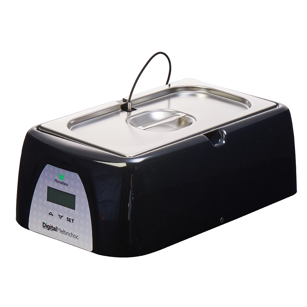 Martellato Digital Chocolate Melter Meltinchoc, 24x40x13.5cm, 3.6L, Black - Martellato MCD101