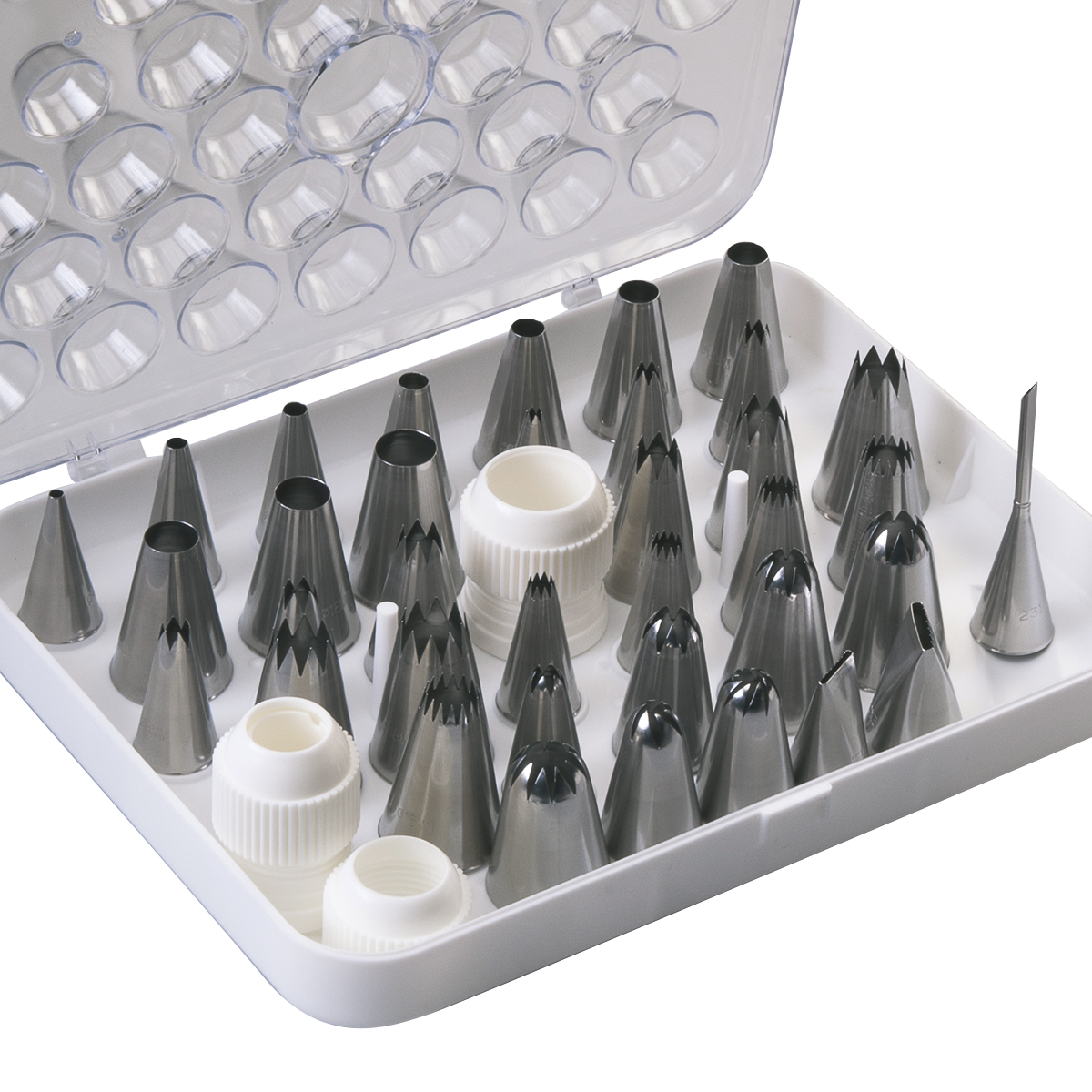 Martellato Martellato 36-Piece Stainless Steel Piping Nozzle Kit 2