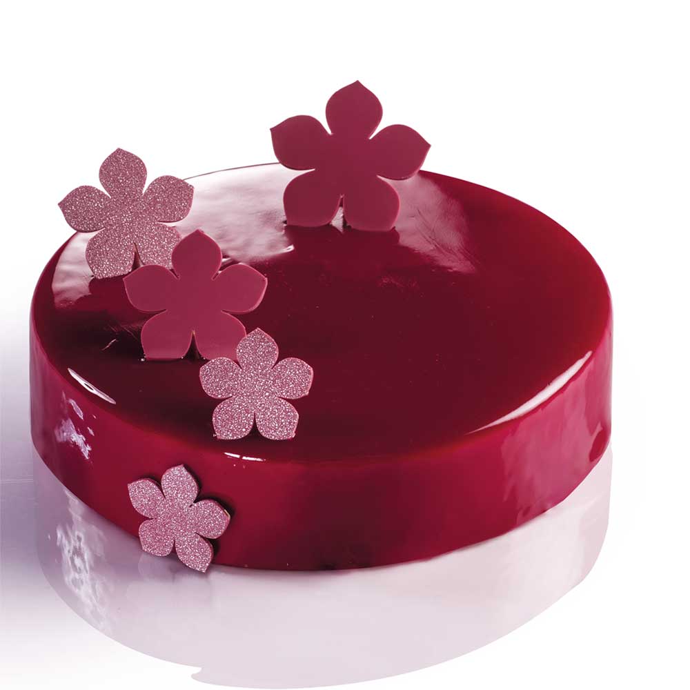 Martellato Flowers Silicone Decoration Mat 390x290 mm, 28 pcs - Martellato CHASIL34 3