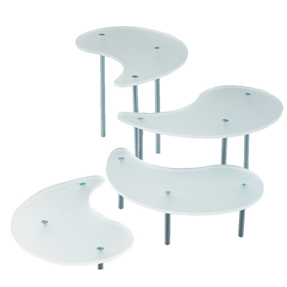 Martellato Plexiglass Drop Display Stand, 4 Levels 40 x 27 cm