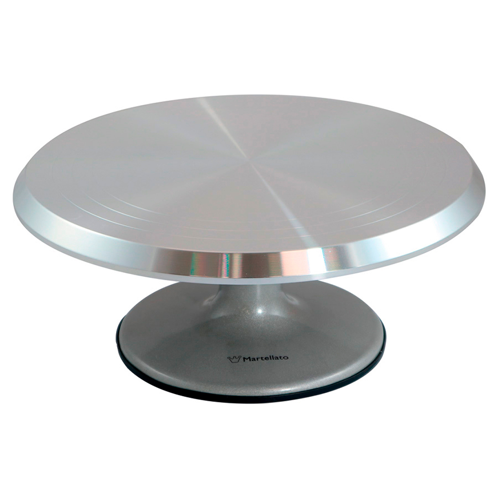 Martellato Aluminium Cake Turntable Ø29 x H13 cm Grey