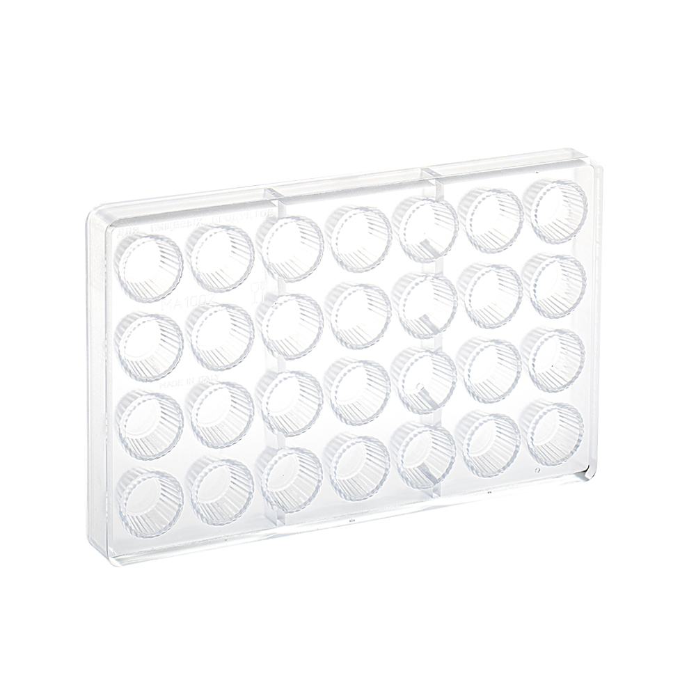 Martellato Basket Chocolate Mold 28 pcs Ø30x19 mm 12 g - Martellato MA1002 2