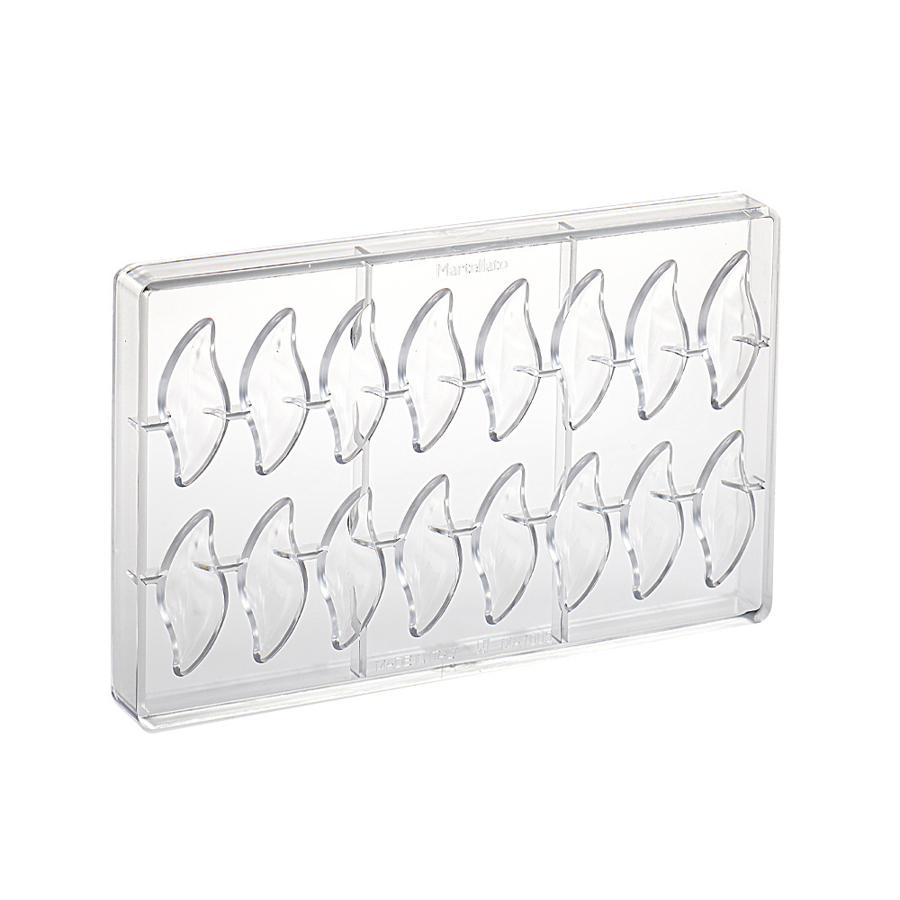 Martellato Wave 3 Chocolate Mold 16 pcs 24.5x61.5x15.5 mm - Martellato MA1005 2
