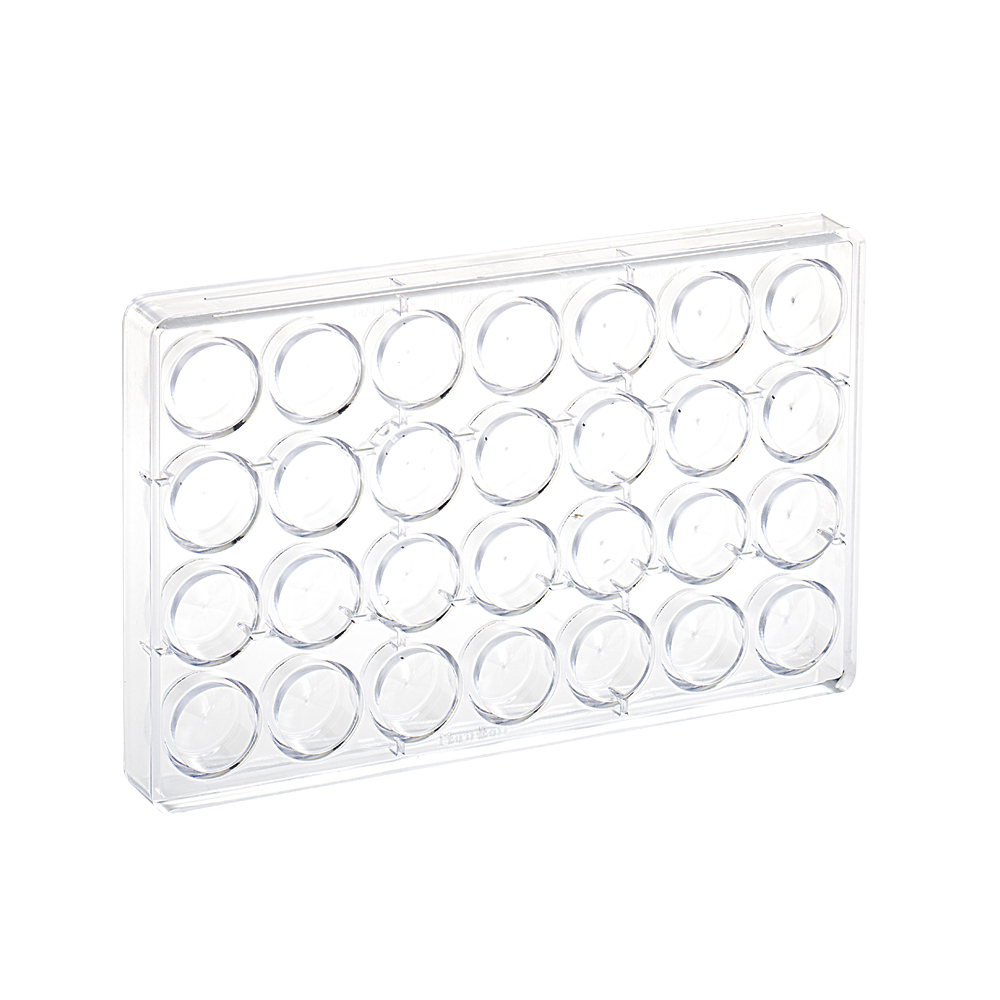 Martellato Circle Chocolate Mold 28 pcs Ø30x15.5 mm - Martellato MA1007 2