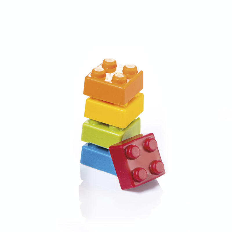 Martellato Chocobrick Chocolate Mold 28 pcs 25x25x18 mm - Martellato MA1020 3