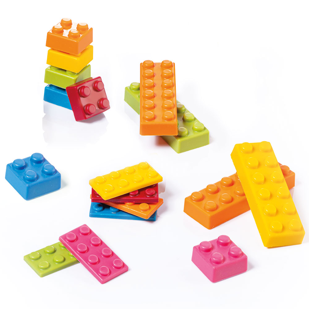 Martellato Chocobrick Chocolate Mold 28 pcs 25x25x18 mm - Martellato MA1020 4