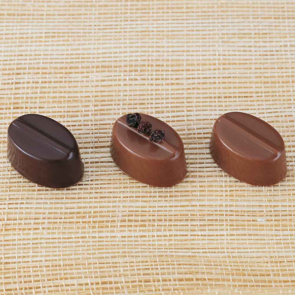 Martellato Bean Chocolate Mold 36 pcs 32x23x16 mm - Martellato MA1064 3