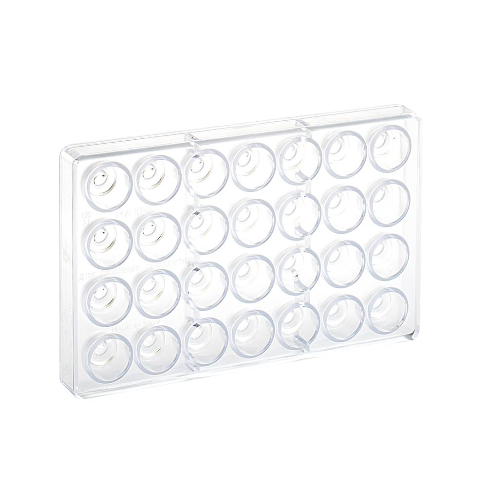 Martellato Boer Chocolate Mold 28 pcs Ø30x22 mm 14 g - Martellato MA1094 2