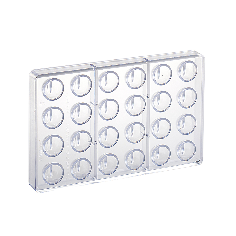 Martellato Praline Mould Polycarbonate 24 pcs Ø28x17.5 mm - Martellato MA1607 2