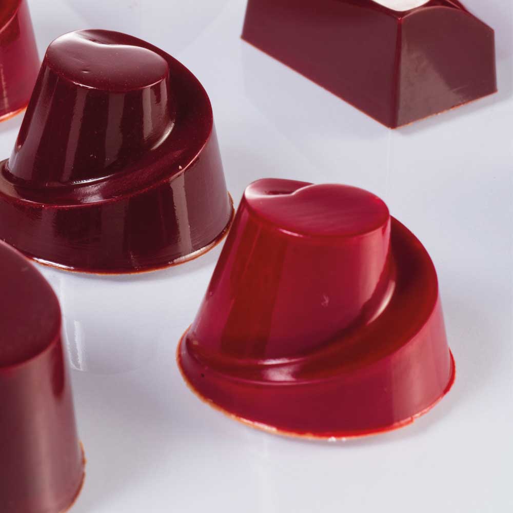 Martellato Chocolate Mold Curl Polycarbonate 24 pcs Ø29x18 mm - Martellato MA1610 3