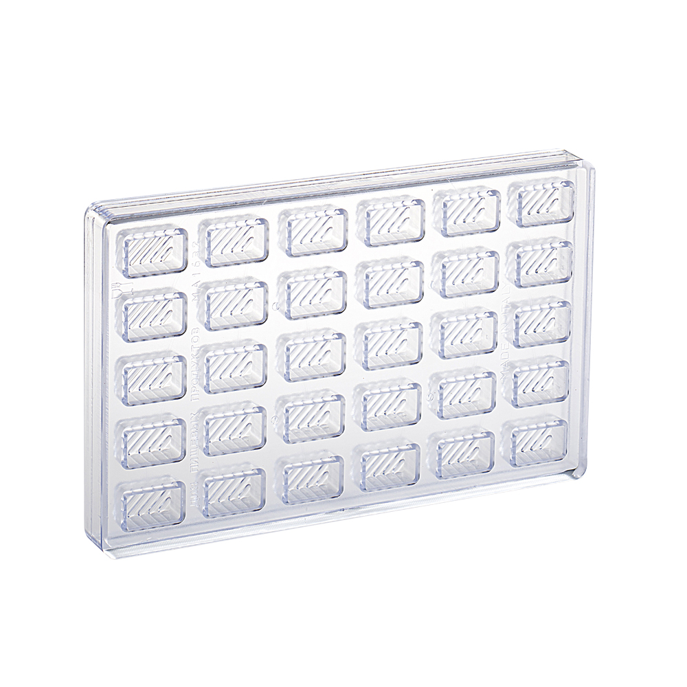 Martellato Chocolate Mold Groove 30x18x15 mm 30 pcs - Martellato MA1632 2