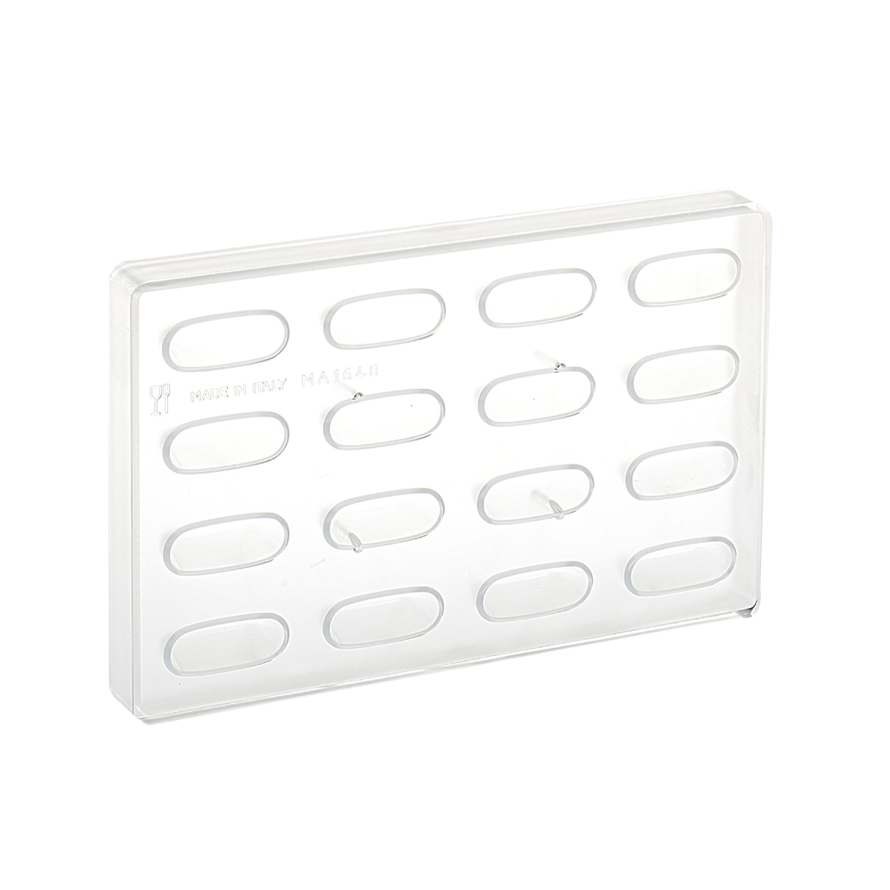 Martellato Gianduia Chocolate Mold 16 pcs 48x18.5x19 mm - Martellato MA1640 2