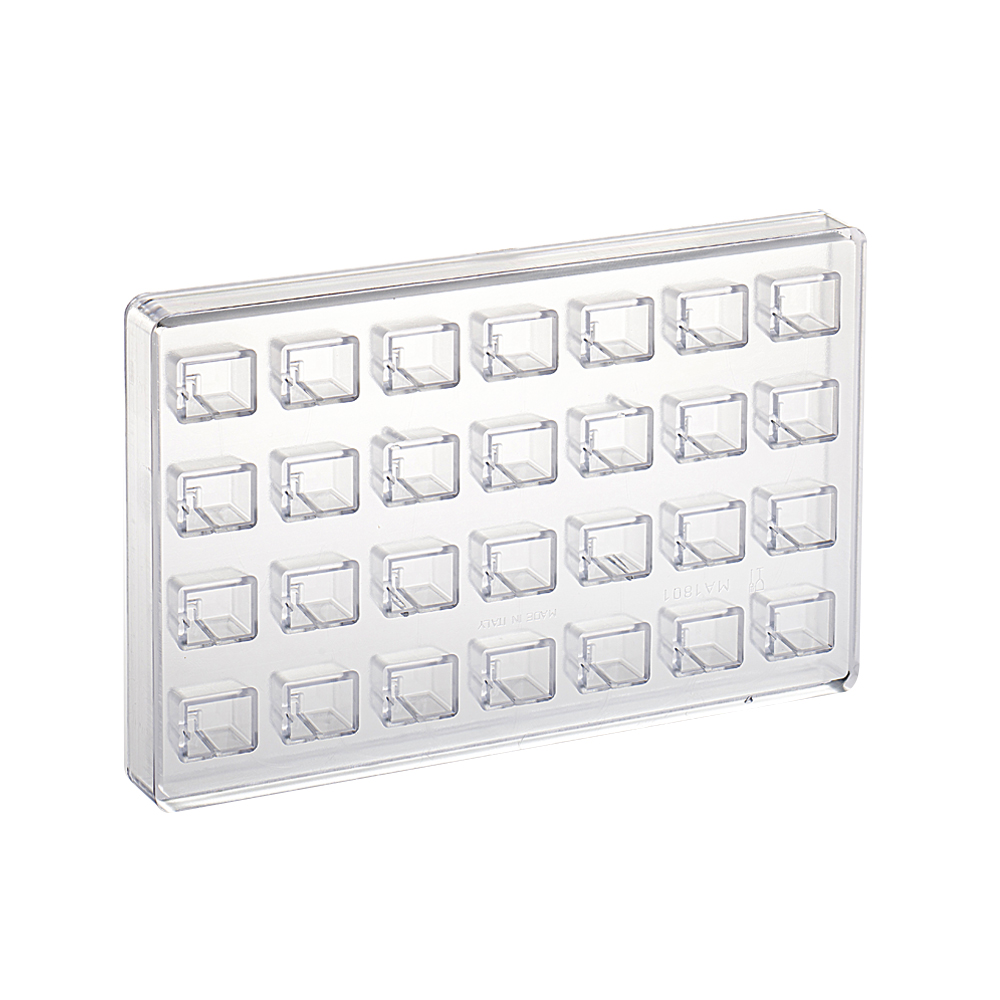 Martellato Praline Mould 28 pcs 26x20x21 mm Polycarbonate - Martellato MA1801 2