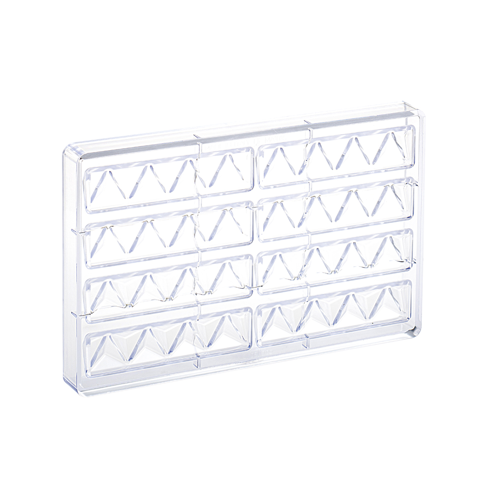 Martellato Pyramid chocolate mold 8 pcs 123x27x12 mm - Martellato MA1915 2