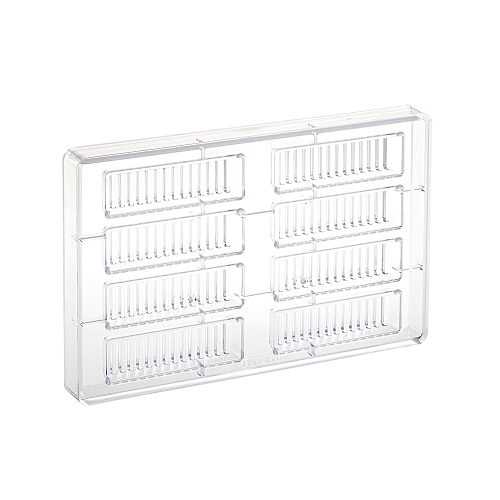 Martellato Stairs Chocolate Snack Mold 100x29x14mm 8 pcs - Martellato MA1916 2