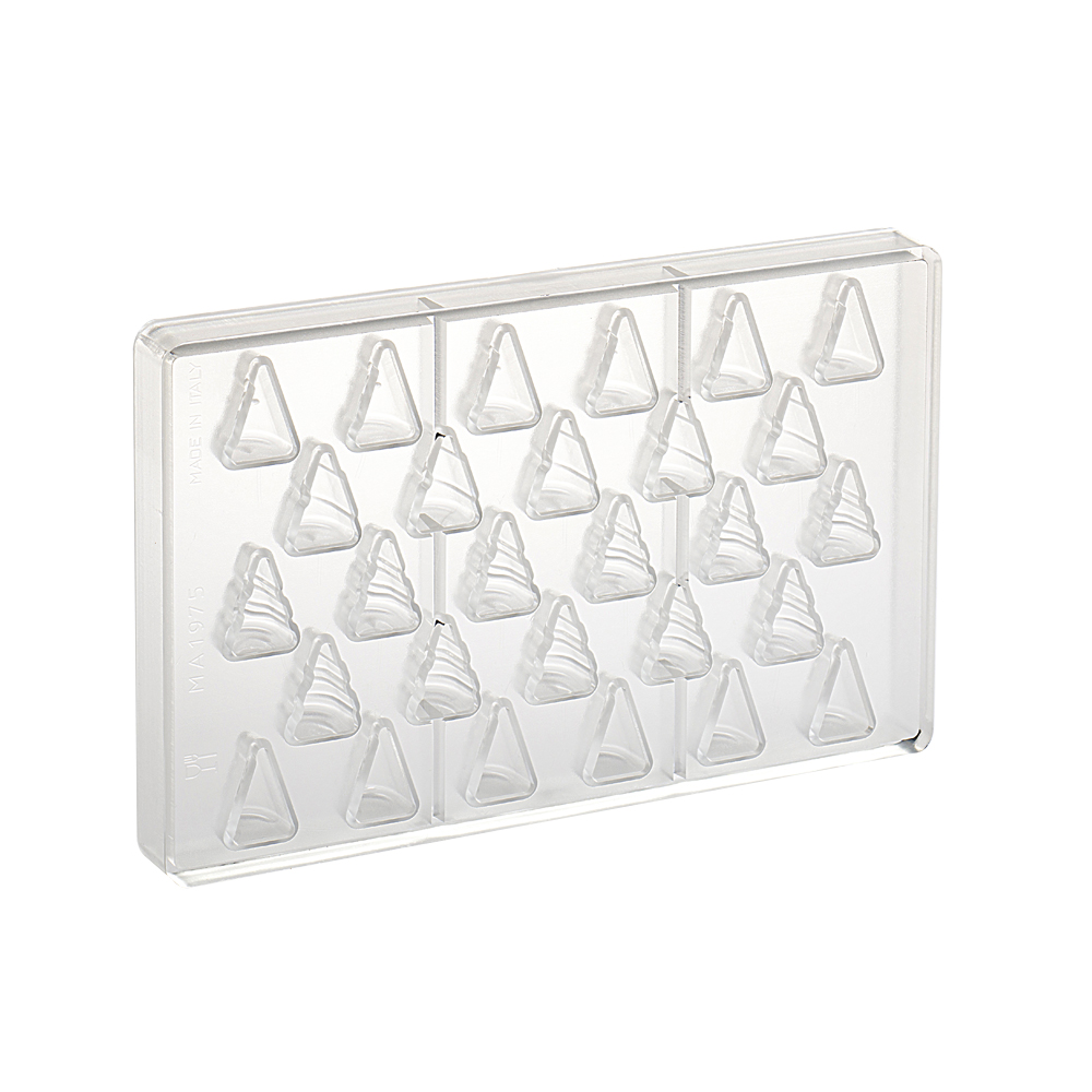 Martellato Christmas tree chocolate mold 30 pcs 31x22x22 mm - Martellato MA1975 2