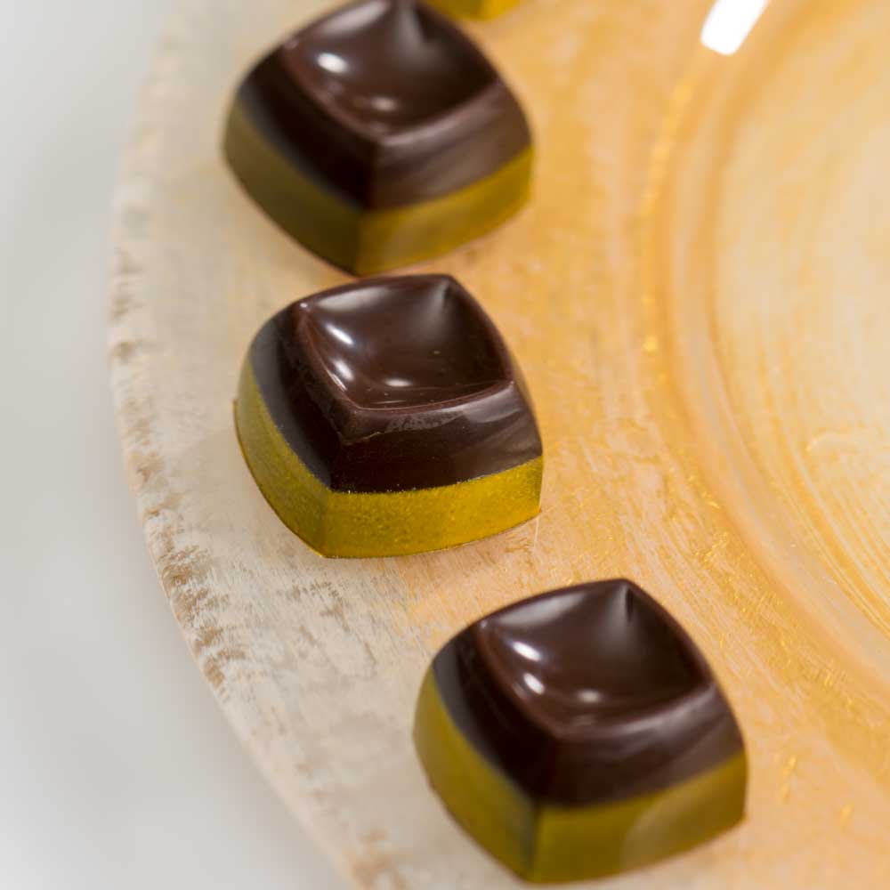 Martellato Intense Square Chocolate Mold 28x28x16 mm - Martellato MA1982 4