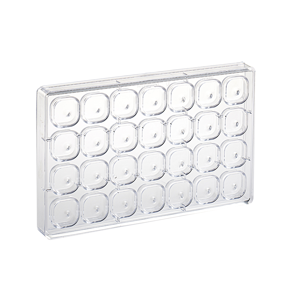 Martellato chocolate mould Hole 28 pcs 30x30x11 mm - Martellato MA1986 2
