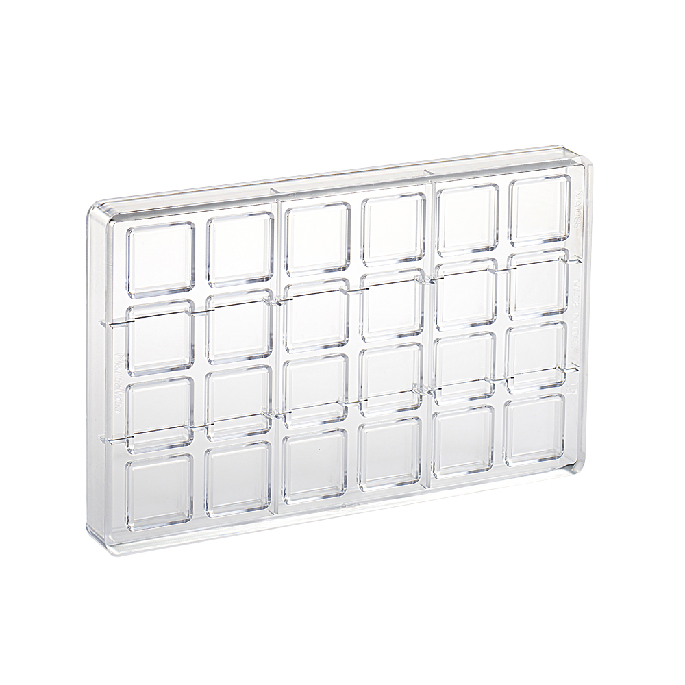 Martellato chocolate mould Tin square 24 pcs 30x30x8 mm - Martellato MA1988 2