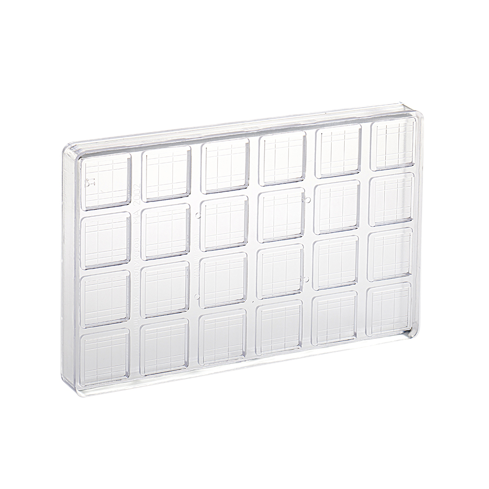 Martellato Lulu Napolitain Mold 24 pcs 32x32x4 mm - Martellato MA2002 2