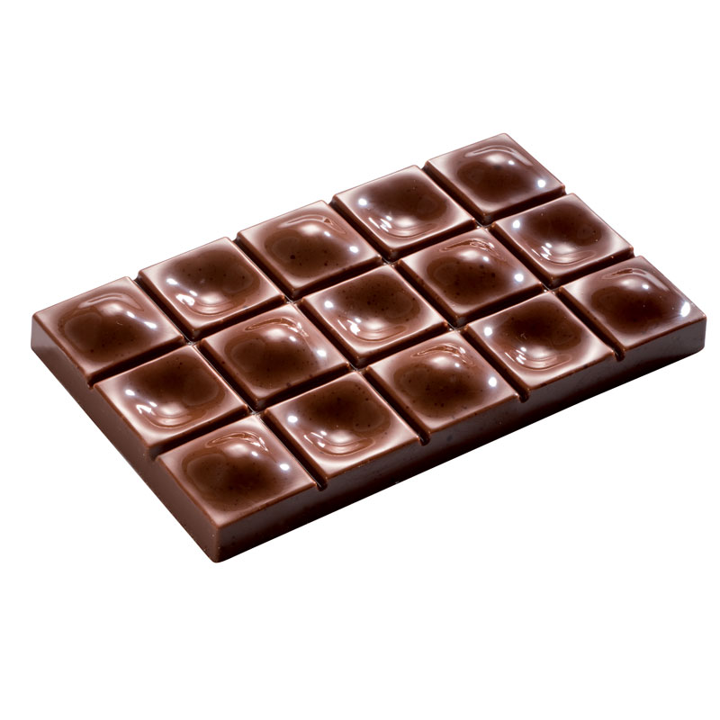 Martellato Liquid Chocolate Bar Mold 3 pcs 117x71x13 mm - Martellato MA2008