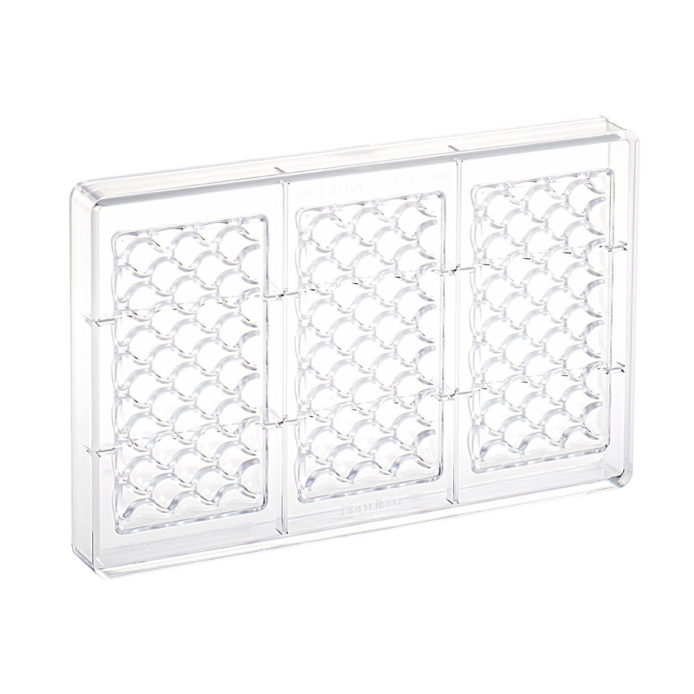 Martellato Bubble Chocolate Mold 132x68x11 mm, 3 Cavities - Martellato MA2010 2