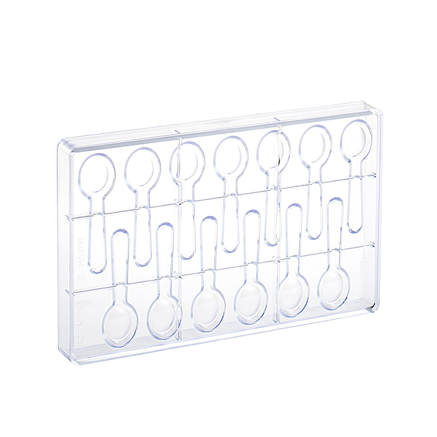 Martellato Spoon Chocolate Mold 13 pcs 96x26x7 mm - Martellato MA3006 2