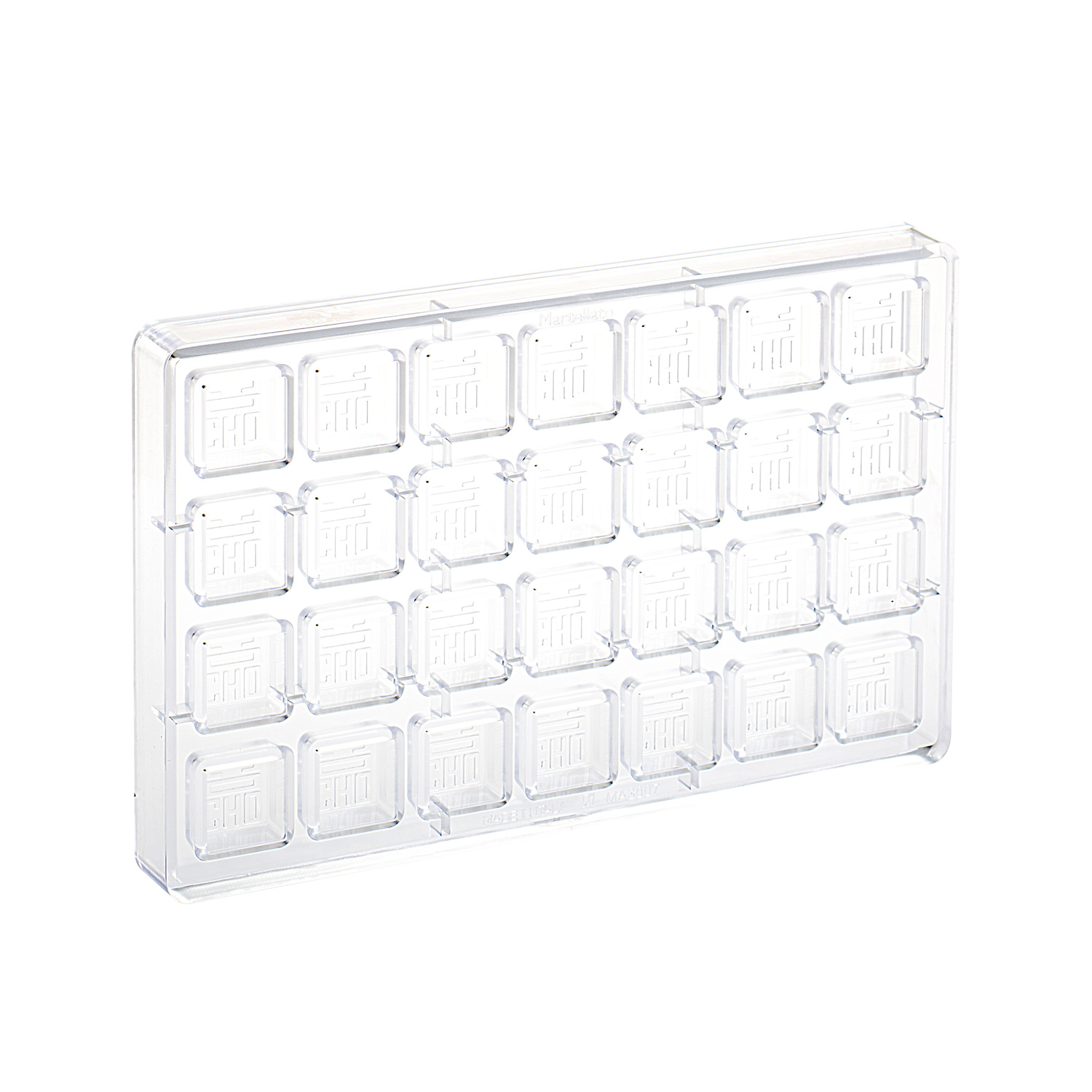 Martellato Cocoa Praline Mold 28 pcs 26x26x12 mm - Martellato MA3007 2