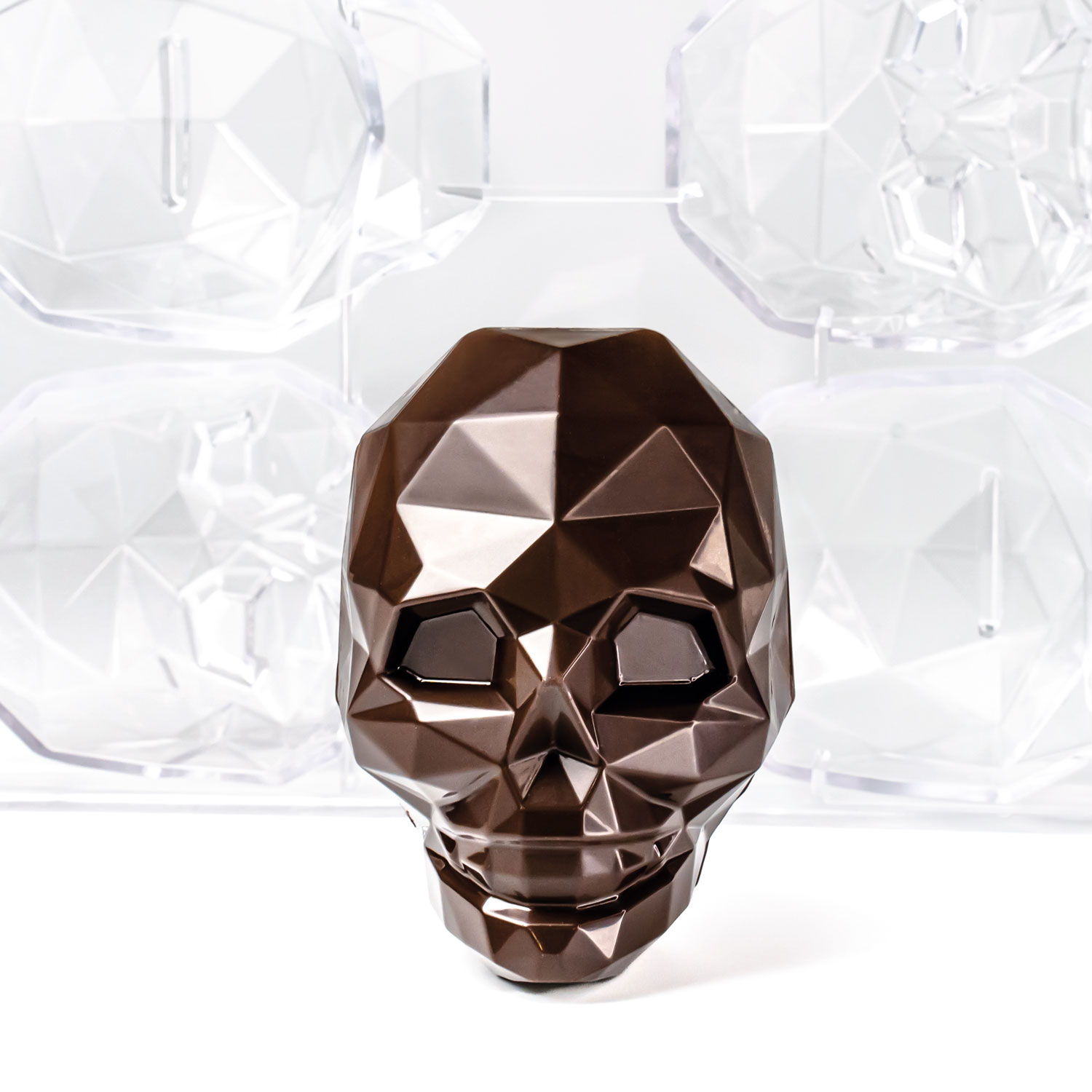 Martellato Amleto 3D Skull Chocolate Mold 275x175x55 mm - Martellato MA3018 2